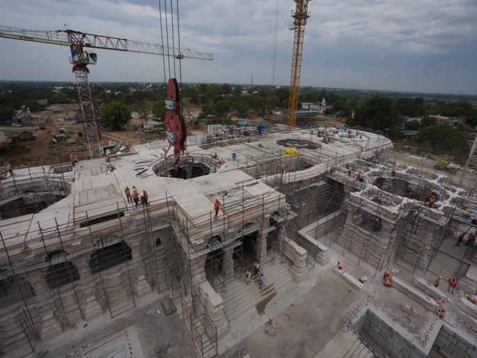 Sri Ram Temple: After the Parliament, now the Sri Ram Temple, the ground floor is ready, the photos have come out | Sri Ram Temple: संसदेनंतर आता श्री राम मंदिराची बारी, तळमजला तयार, समोर आले फोटो.. Sri Ram Temple: After the Parliament, now the Sri Ram Temple, the ground floor is ready, the photos have come out | Sri Ram Temple: संसदेनंतर आता श्री राम मंदिराची बारी, तळमजला तयार, समोर आले फोटो..