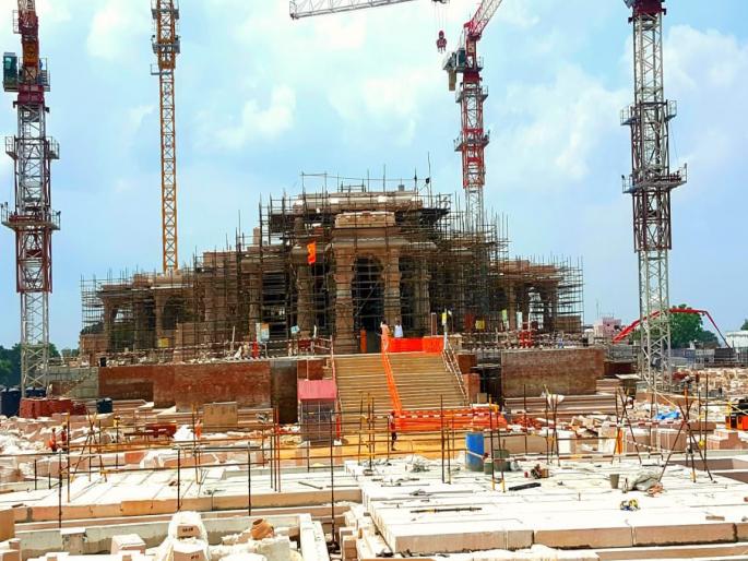 Ayodhya Ram Mandir News: Historic ceremony of Sri Ramas; hi-tech tent city will be set up for devotees | श्रीरामाच्या प्रतिष्ठापणेचा ऐतिहासिक सोहळा; लाखो भाविकांसाठी हायटेक टेंट सिटीसह अनेक सुविधा Ayodhya Ram Mandir News: Historic ceremony of Sri Ramas; hi-tech tent city will be set up for devotees | श्रीरामाच्या प्रतिष्ठापणेचा ऐतिहासिक सोहळा; लाखो भाविकांसाठी हायटेक टेंट सिटीसह अनेक सुविधा