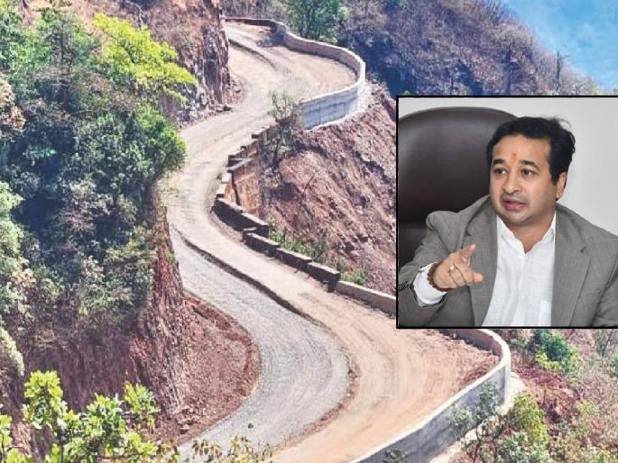 Safety is important in the work of Karul Gaganbawada Ghat says Minister Nitesh Rane | करूळ-गगनबावडा घाटाच्या कामात सुरक्षितता महत्त्वाची - मंत्री नितेश राणे  Safety is important in the work of Karul Gaganbawada Ghat says Minister Nitesh Rane | करूळ-गगनबावडा घाटाच्या कामात सुरक्षितता महत्त्वाची - मंत्री नितेश राणे