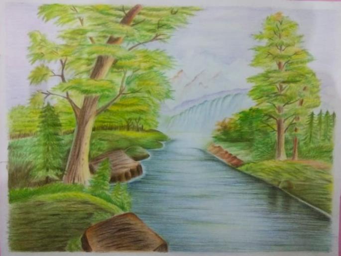 Go to Pachora The world of colors in the school | पाचोरा येथील गो.से. शाळेत बहरली रंगांची दुनिया Go to Pachora The world of colors in the school | पाचोरा येथील गो.से. शाळेत बहरली रंगांची दुनिया