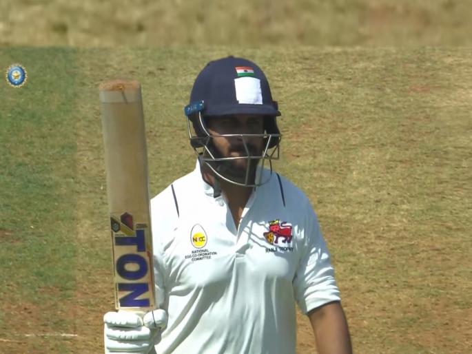 Ranji Trophy 2024 Final, Mumbai vs Vidarbha After Ajinkya Rahane, Shreyas Iyer were dismissed cheaply, Shardul Thakur scored 75 off 69 balls to take Mumbai to 224 | Ranji Trophy Final, Mum vs Vid: सगळे गार पण शार्दुलचा 'प्रहार', मुंबईची लाज राखली; ठाकूरची दमदार खेळी