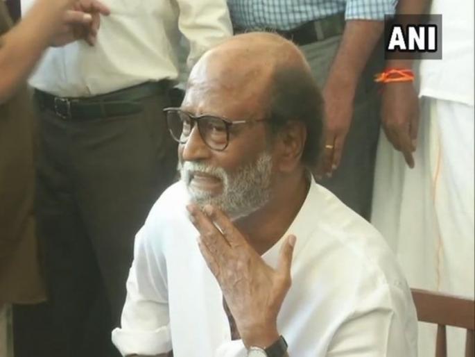 The only goal is doing good for the people - Rajinikanth | लोकाचं भलं करणं हे एकमेव उद्दिष्ट - रजनीकांत