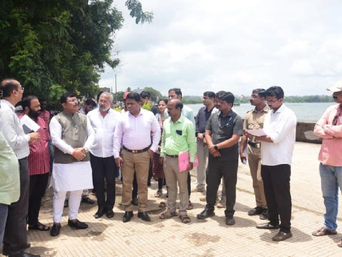 Development work on Rankala in Kolhapur should be accelerated says Rajesh Kshirsagar | कोल्हापुरातील रंकाळ्यावरील विकास कामांची गती वाढवावा : राजेश क्षीरसागर 