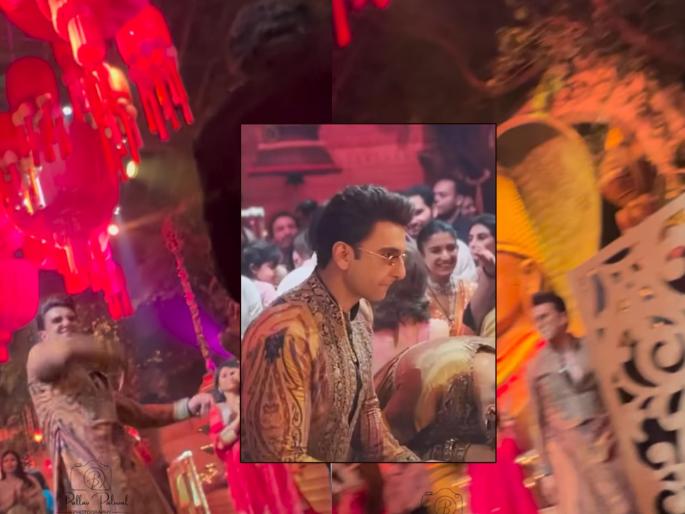 Ranveer Singh full energy dances on deva shree ganesha song ajay gogavale singing | अजय गोगावलेने गायलं 'देवा श्री गणेशा', रणवीर सिंहने फुल एनर्जीसह केला डान्स; व्हिडिओ व्हायरल Ranveer Singh full energy dances on deva shree ganesha song ajay gogavale singing | अजय गोगावलेने गायलं 'देवा श्री गणेशा', रणवीर सिंहने फुल एनर्जीसह केला डान्स; व्हिडिओ व्हायरल