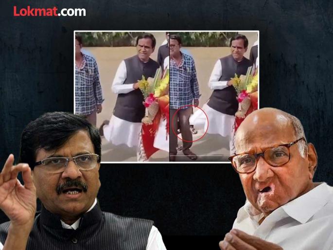 Sharad Pawar and Sanjay Raut taunt to bjp over raosaheb danve viral video of kicking to party worker | रावसाहेब दानवेंचा कार्यकर्त्याला लाथ मारतानाचा व्हिडीओ चर्चेत; पवारांचा टोला, राऊतांचीही टीका Sharad Pawar and Sanjay Raut taunt to bjp over raosaheb danve viral video of kicking to party worker | रावसाहेब दानवेंचा कार्यकर्त्याला लाथ मारतानाचा व्हिडीओ चर्चेत; पवारांचा टोला, राऊतांचीही टीका