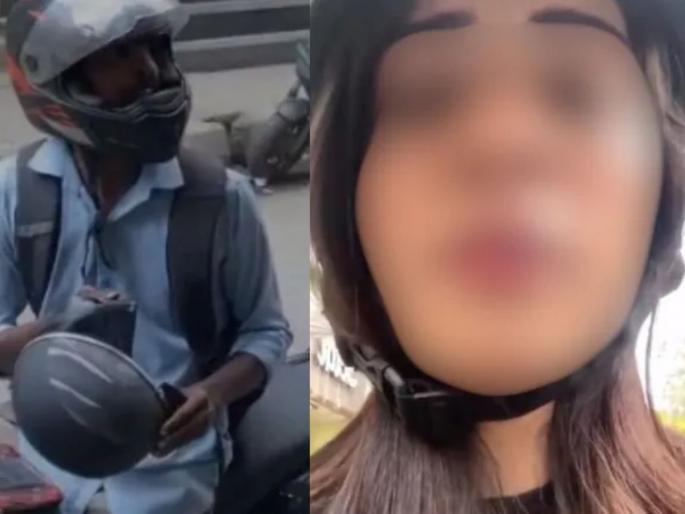 bengaluru girl says rapido rider tried to grab her legs | "भैया मत करो...", बाईकवर मागे बसलेल्या तरुणीसोबत रॅपिडो चालकाचं धक्कादायक कृत्य
