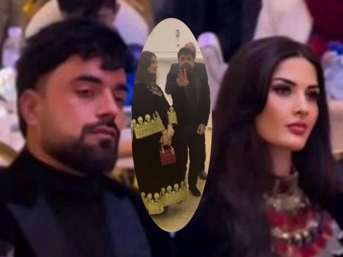 Rashid Khan Clarifies Viral Image, Says Woman Beside Him Is His Wife | "ती माझी लग्नाची बायको; आम्ही...." क्रिकेटरनं सांगितली व्हायरल फोटोमागची खरी गोष्ट