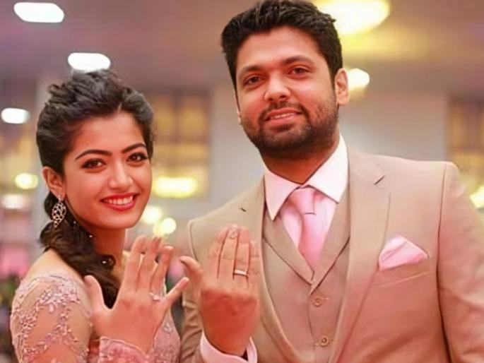 Rashmika Mandanna got engaged to an actor rakshit shetty 14 years older than her photos viral | रश्मिका मंदानाने १३ वर्ष मोठ्या अभिनेत्यासोबत केलेला साखरपुडा, पण लग्न का मोडलं? फोटो व्हायरल Rashmika Mandanna got engaged to an actor rakshit shetty 14 years older than her photos viral | रश्मिका मंदानाने १३ वर्ष मोठ्या अभिनेत्यासोबत केलेला साखरपुडा, पण लग्न का मोडलं? फोटो व्हायरल