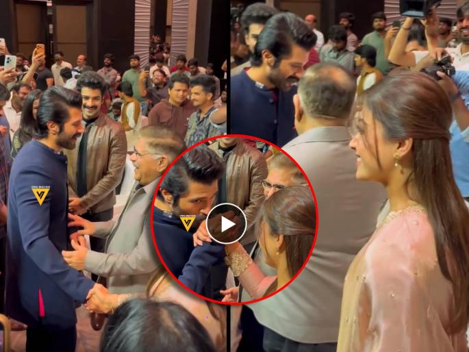 vijay deverakonda kissed rashmika mandanna hand publicaly in event video viral | रश्मिकाचा हात हातात घेतला, सगळ्यांसमोरच किस केलं अन्...; विजय देवराकोंडाने अखेर कन्फर्म केलं रिलेशनशिप?