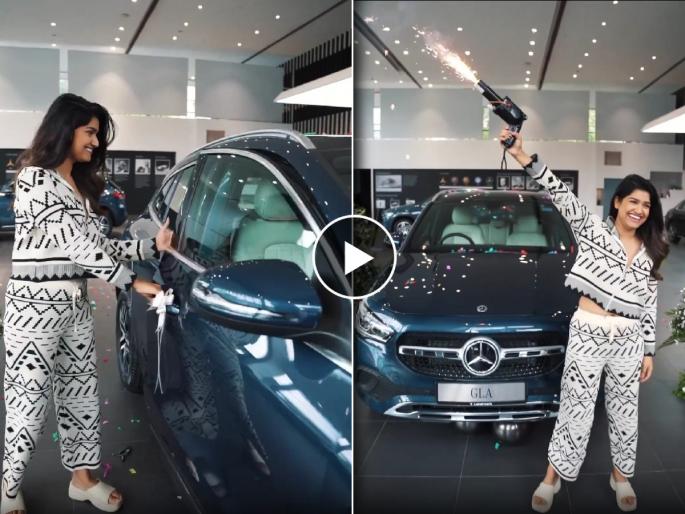 mazya navryachi baiko fame actress rasika sunil buys mercedes gla car shared video | ‘माझ्या नवऱ्याची बायको’ फेम रसिका सुनीलने खरेदी केली मर्सिडीज कार, किंमत ऐकून थक्क व्हाल mazya navryachi baiko fame actress rasika sunil buys mercedes gla car shared video | ‘माझ्या नवऱ्याची बायको’ फेम रसिका सुनीलने खरेदी केली मर्सिडीज कार, किंमत ऐकून थक्क व्हाल