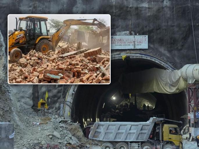 Rat miner who saved the lives of 41 workers in Silkyara tunnel, his Home bulldozed by municipality | ज्या रॅट मायनरने वाचवले सिलक्यारा टनेलमधील ४१ कामगारांचे प्राण, त्याच्याच घरावर पालिकेने चालवला बुलडोझर Rat miner who saved the lives of 41 workers in Silkyara tunnel, his Home bulldozed by municipality | ज्या रॅट मायनरने वाचवले सिलक्यारा टनेलमधील ४१ कामगारांचे प्राण, त्याच्याच घरावर पालिकेने चालवला बुलडोझर