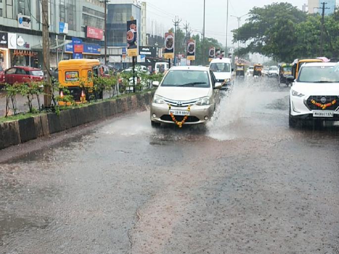 Due to Cyclone Noru, heavy rainfall continues in Ratnagiri | नोरू चक्रीवादळामुळे रत्नागिरीत पावसाचा जोर कायम Due to Cyclone Noru, heavy rainfall continues in Ratnagiri | नोरू चक्रीवादळामुळे रत्नागिरीत पावसाचा जोर कायम