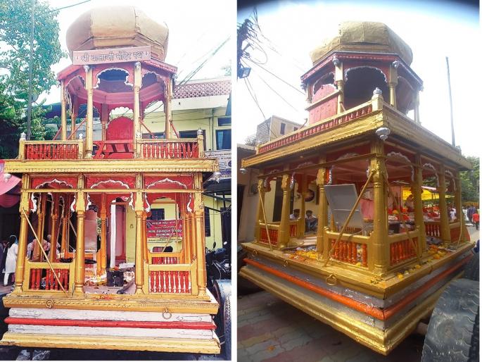 This year, the 150-year-old Ratha will make its last Simmolanghan of Balaji; A new chariot will be made on the lines of Jagannath Puri | यंदा १५० वर्ष जुन्या रथातून होणार अखेरचे सीमोल्लंघन; जगन्नाथ पुरीच्या धर्तीवर नवा रथ बनणार This year, the 150-year-old Ratha will make its last Simmolanghan of Balaji; A new chariot will be made on the lines of Jagannath Puri | यंदा १५० वर्ष जुन्या रथातून होणार अखेरचे सीमोल्लंघन; जगन्नाथ पुरीच्या धर्तीवर नवा रथ बनणार