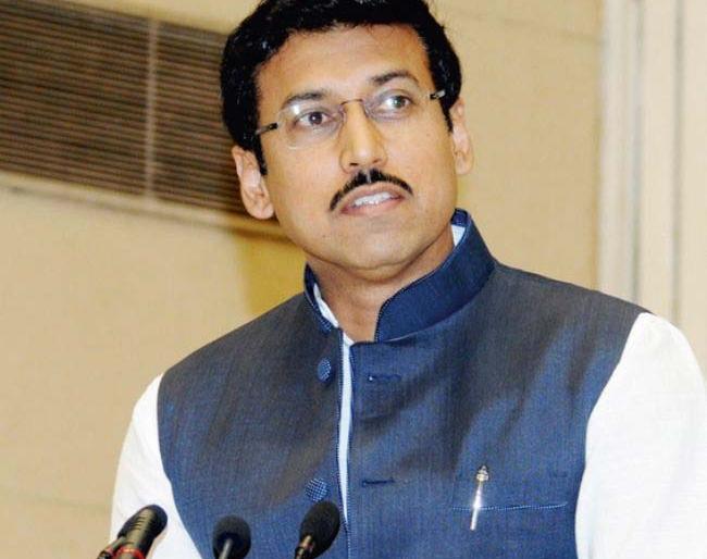 Sports Minister Rajyavardhan Rathore unaware of the National Sports Tournament! | राष्ट्रीय क्रीडा स्पर्धेबाबत क्रीडामंत्री राज्यवर्धन राठोड अनभिज्ञच!