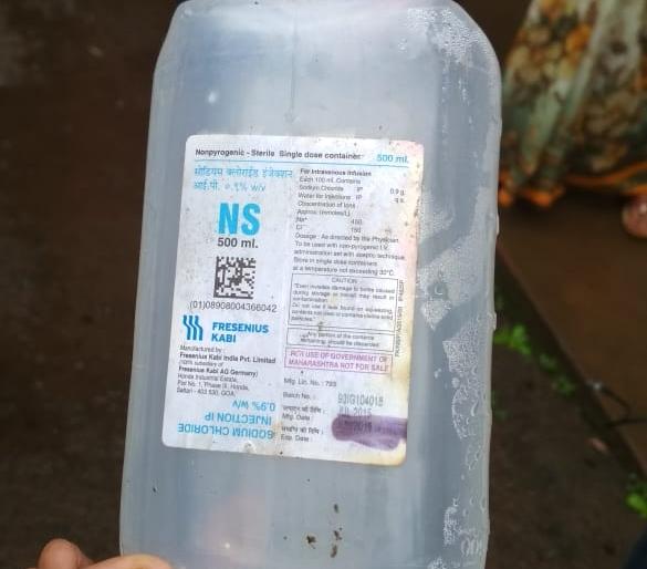 Ratnagiri: The deadline spent on the patient is a saline | रत्नागिरी  : रुग्णाला लावले चक्क मुदत संपलेले सलाईन