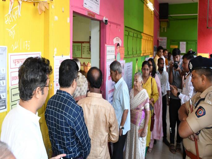 53.75 percent polling till 5 pm in Ratnagiri-Sindhudurg constituency | LokSabha2024: रत्नागिरी-सिंधुदुर्ग मतदार संघात ५ वाजेपर्यंत ५३.७५ टक्के मतदान 53.75 percent polling till 5 pm in Ratnagiri-Sindhudurg constituency | LokSabha2024: रत्नागिरी-सिंधुदुर्ग मतदार संघात ५ वाजेपर्यंत ५३.७५ टक्के मतदान