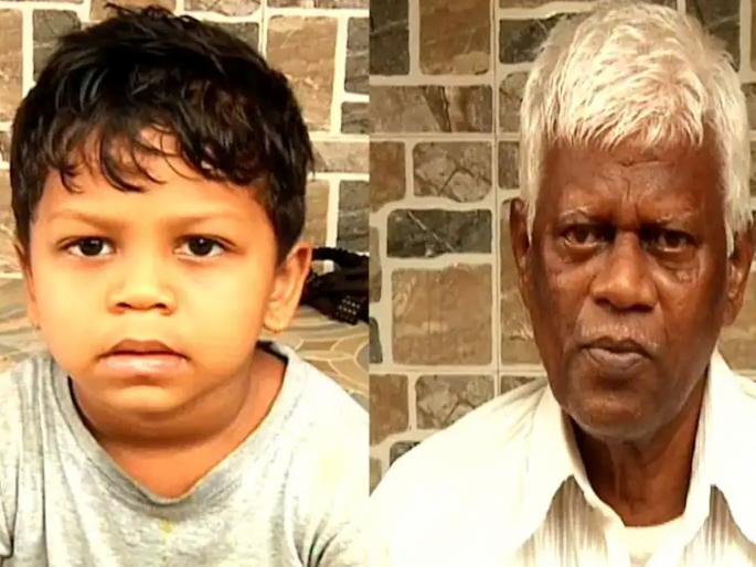 Tauktae Cyclone 70 year old grandfather saves his 5 year old grandson in karle village in ratnagiri | Tauktae Cyclone: घराचे पत्रे कोसळून नातवावर पडणार, तितक्यात...; देवदूत ठरलेल्या आजोबांनी सांगितला थरार Tauktae Cyclone 70 year old grandfather saves his 5 year old grandson in karle village in ratnagiri | Tauktae Cyclone: घराचे पत्रे कोसळून नातवावर पडणार, तितक्यात...; देवदूत ठरलेल्या आजोबांनी सांगितला थरार
