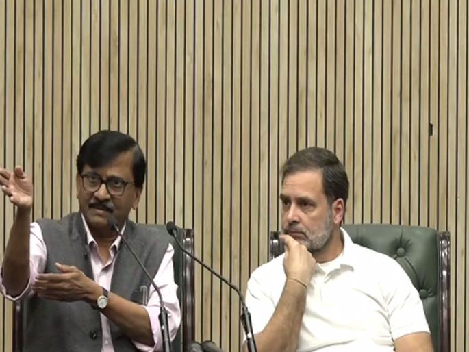 "39 lakh voters will roam everywhere; Maharashtra pattern will now be implemented in Delhi, Bihar" - Sanjay Raut, Rahul Gandhi, Supriya Sule Press Conference | "३९ लाख मतदार सगळीकडे फिरणार; महाराष्ट्र पॅटर्न आता दिल्ली, बिहारमध्ये राबवणार" "39 lakh voters will roam everywhere; Maharashtra pattern will now be implemented in Delhi, Bihar" - Sanjay Raut, Rahul Gandhi, Supriya Sule Press Conference | "३९ लाख मतदार सगळीकडे फिरणार; महाराष्ट्र पॅटर्न आता दिल्ली, बिहारमध्ये राबवणार"