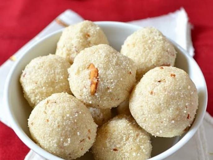 Diwali 2019 : Recipe of Rava ladoo or ladu | Rava Laddu Recipe : तोंडात टाकताच विरघळणारे रव्याचे लाडू Diwali 2019 : Recipe of Rava ladoo or ladu | Rava Laddu Recipe : तोंडात टाकताच विरघळणारे रव्याचे लाडू