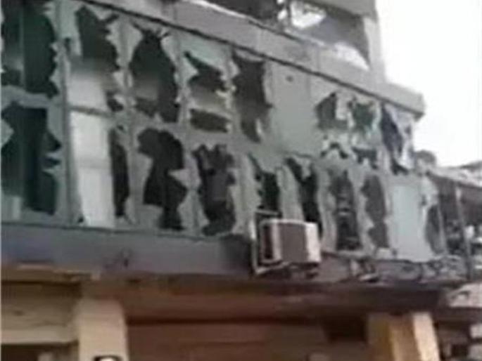 India's explosion before T20 match, Rawalpindi stadium destroyed in drone attack | टी-२० सामन्यापूर्वीच भारताचा धमाका, ड्रोन हल्ल्यात रावळपिंडीचं स्टेडियम उद्ध्वस्त  