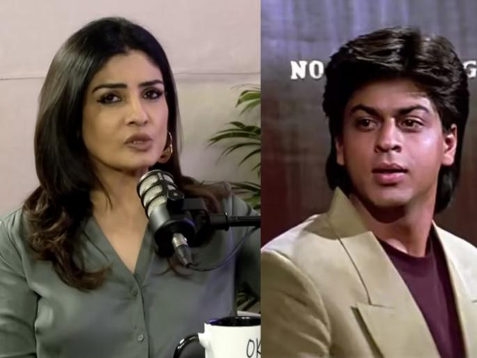 raveena tandon had rejected shahrukh khan s superhit darr movie gave reason | रवीना टंडनने नाकारला होता शाहरुख खानचा 'हा' सुपरहिट सिनेमा, कंफर्टेबल नसल्याचं दिलेलं कारण raveena tandon had rejected shahrukh khan s superhit darr movie gave reason | रवीना टंडनने नाकारला होता शाहरुख खानचा 'हा' सुपरहिट सिनेमा, कंफर्टेबल नसल्याचं दिलेलं कारण