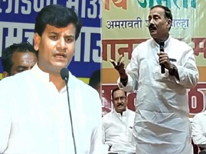 "Rana is not an MLA, but a moneylender", was the attack of BJP's Tushar Bharatiya on Ravi Rana | "राणा हे आमदार नव्हे, तर सावकार आहेत", रवी राणांवर भाजपच्या तुषार भारतीयांचा हल्लाबोल "Rana is not an MLA, but a moneylender", was the attack of BJP's Tushar Bharatiya on Ravi Rana | "राणा हे आमदार नव्हे, तर सावकार आहेत", रवी राणांवर भाजपच्या तुषार भारतीयांचा हल्लाबोल