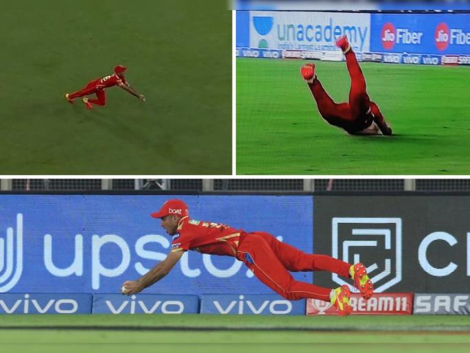 IPL 2021 : KKR vs PBKS T20 Live Score Update : Ravi Bishnoi takes an absolute stunner to dismiss Sunil Narine, Video | IPL 2021 : KKR vs PBKS T20 Live : KKRचे तीन फलंदाज १७ धावात बाद, रवी बिश्नोईनं घेतला स्टनर कॅच, Video