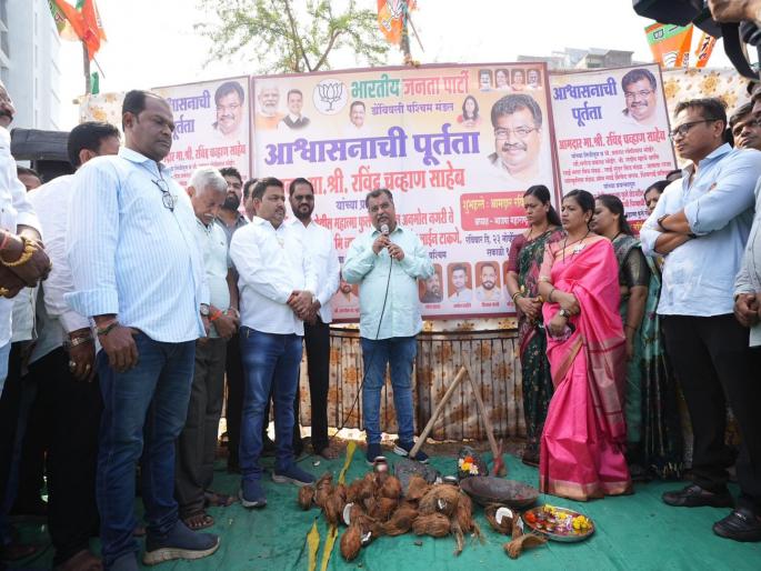 Ravindra Chavan hints at BJP contesting on its own in Kalyan Dombivali Municipal Corporation, shock to Eknath Shinde | कमळावर जाे उभा त्याला मतदान करा; भाजप प्रदेशाध्यक्ष रवींद्र चव्हाण यांचे स्वबळाचे संकेत?