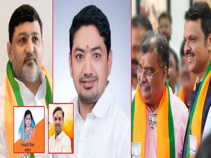 Local Body Election: BJP, which accused the opposition of nepotism, Given 6 people from the same family candidacy in Loha Nagar Parishad | भाजपाची घराणेशाही! एकाच कुटुंबातील ६ जणांना तिकीट; पत्नी, भाऊ, वहिनी, मेहुणा... सगळेच रिंगणात Local Body Election: BJP, which accused the opposition of nepotism, Given 6 people from the same family candidacy in Loha Nagar Parishad | भाजपाची घराणेशाही! एकाच कुटुंबातील ६ जणांना तिकीट; पत्नी, भाऊ, वहिनी, मेहुणा... सगळेच रिंगणात