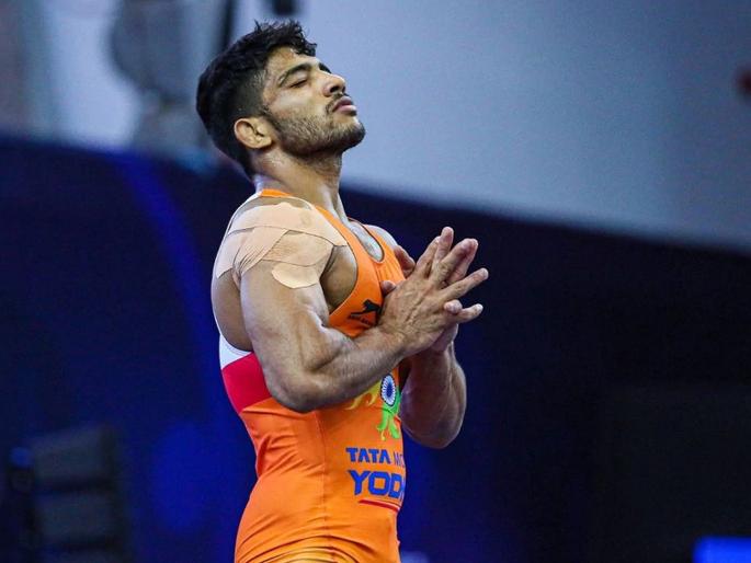 Ravinder settles for silver at U-23 World Wrestling Championship | २३ वर्षांखालील जागतिक कुस्ती स्पर्धेतील ‘सुवर्ण’ स्वप्न भंगले; रविंदरचे अखेर रौप्य पदकावर समाधान! Ravinder settles for silver at U-23 World Wrestling Championship | २३ वर्षांखालील जागतिक कुस्ती स्पर्धेतील ‘सुवर्ण’ स्वप्न भंगले; रविंदरचे अखेर रौप्य पदकावर समाधान!
