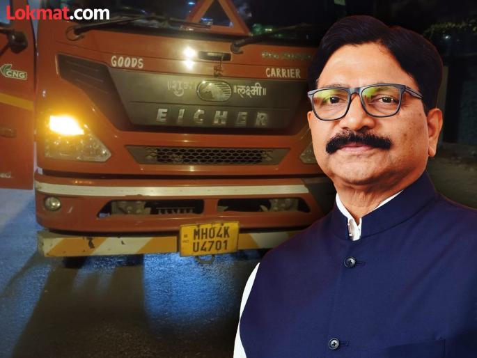 Shiv Sena MP Ravindra Waikar car met with an accident in Jogeshwari | खासदार रवींद्र वायकरांच्या गाडीला ट्रकची धडक; पोलिसांनी चालकाला घेतले ताब्यात Shiv Sena MP Ravindra Waikar car met with an accident in Jogeshwari | खासदार रवींद्र वायकरांच्या गाडीला ट्रकची धडक; पोलिसांनी चालकाला घेतले ताब्यात