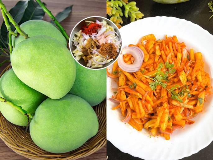 Summer Special Recipe - Make a delicious salad with raw mango, mouth watering recipe , must try | Summer Special Recipe - आंबट कैरीची करा मस्त कोशिंबीर, रेसिपी वाचूनच सुटेल जिभेला पाणी Summer Special Recipe - Make a delicious salad with raw mango, mouth watering recipe , must try | Summer Special Recipe - आंबट कैरीची करा मस्त कोशिंबीर, रेसिपी वाचूनच सुटेल जिभेला पाणी