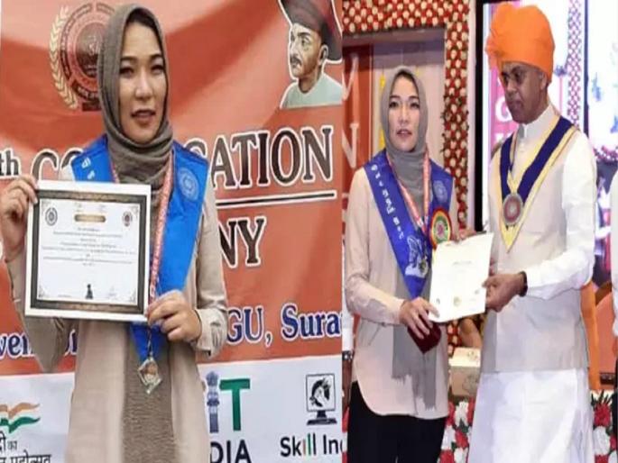 Afghan Student Razia Muradi Says Her MA Gold Medal Sends a Befitting Reply to Taliban gujarat university | तालिबान्यांना चकवून रझियाचं भारतात गोल्ड! Afghan Student Razia Muradi Says Her MA Gold Medal Sends a Befitting Reply to Taliban gujarat university | तालिबान्यांना चकवून रझियाचं भारतात गोल्ड!