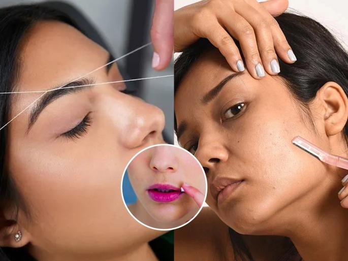 Does it burn or cause a rash after plucking eyebrows or removing facial hair with a razor? 4 home remedies - no more worries | आयब्रो केल्यावर किंवा चेहऱ्यावरचे केस रेझरने काढल्यावर आग होते, पुरळ येते? ४ घरगुती उपाय-त्रास बंद