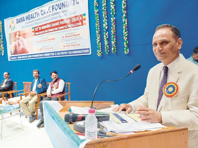 ... then Dr. B. R. Ambedkar would have been the first winner of the 'Nobel Prize' in economics; Belief of Reserve Bank Deputy Director Dr. Ramesh Golait | ...तर अर्थशास्त्रातील ‘नोबेल’चे पहिले मानकरी आंबेडकर ठरले असते; आरबीआयचे उपसंचालक डॉ. गोलाईत यांचा विश्वास ... then Dr. B. R. Ambedkar would have been the first winner of the 'Nobel Prize' in economics; Belief of Reserve Bank Deputy Director Dr. Ramesh Golait | ...तर अर्थशास्त्रातील ‘नोबेल’चे पहिले मानकरी आंबेडकर ठरले असते; आरबीआयचे उपसंचालक डॉ. गोलाईत यांचा विश्वास