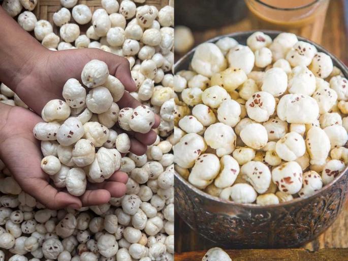 how to identify real makhana and fake makhana | सावधान!! बाजारात विकले जात आहेत डुप्लिकेट मखाने, पाहा नकली मखाना ओळखण्याची १ युक्ती how to identify real makhana and fake makhana | सावधान!! बाजारात विकले जात आहेत डुप्लिकेट मखाने, पाहा नकली मखाना ओळखण्याची १ युक्ती