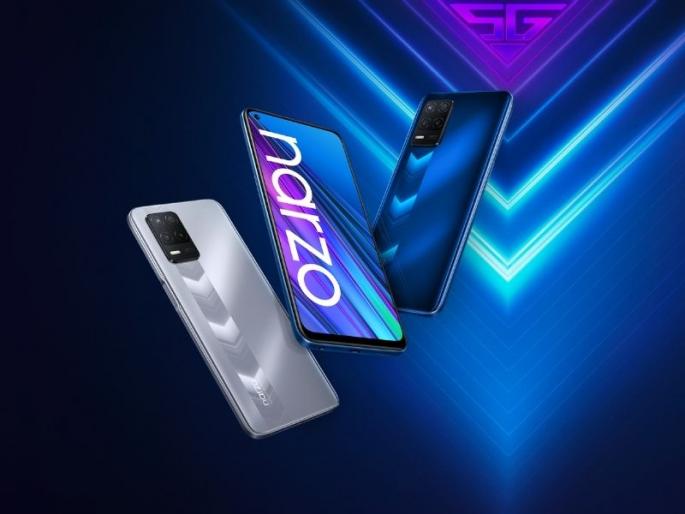 Realme narzo 30 5g gets 4gb 64gb model price rs 13999 in india  | स्वस्त 5G स्मार्टफोन झाला अजून स्वस्त; Realme Narzo 30 5G चा छोटा व्हेरिएंट बाजारात लाँच  Realme narzo 30 5g gets 4gb 64gb model price rs 13999 in india  | स्वस्त 5G स्मार्टफोन झाला अजून स्वस्त; Realme Narzo 30 5G चा छोटा व्हेरिएंट बाजारात लाँच