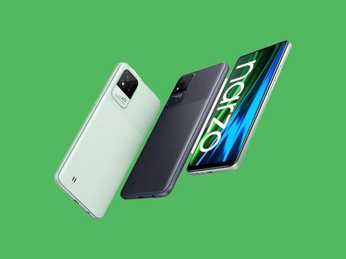 Buy Realme Narzo 50a At Just Rs 266 Check Specifications Features And Deals  | Flipkart ची कृपा! 266 रुपयांमध्ये 6000mAh ची बॅटरी असलेला Realme फोन; स्टॉक संपण्याच्या मार्गावर  Buy Realme Narzo 50a At Just Rs 266 Check Specifications Features And Deals  | Flipkart ची कृपा! 266 रुपयांमध्ये 6000mAh ची बॅटरी असलेला Realme फोन; स्टॉक संपण्याच्या मार्गावर