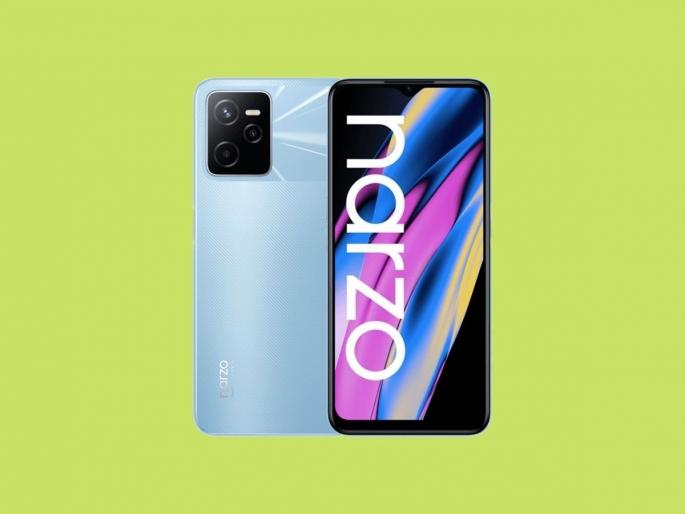 Realme Narzo 50A Prime India Launch On 30 April  | मस्तच! 50MP चा शानदार कॅमेरा असलेला स्वस्त Realme Narzo 50A Prime वेबसाईटवर लिस्ट
