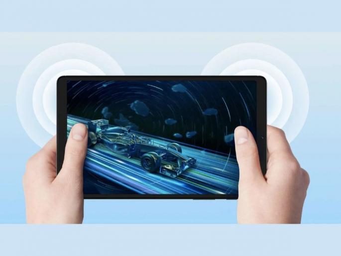 Realme Pad Mini launched In India price and specs  | आयपॅडचा फील स्वस्तात! 6,400mAh च्या बॅटरीसह बाजारात धुमाकूळ घालणार नवा टॅबलेट  
