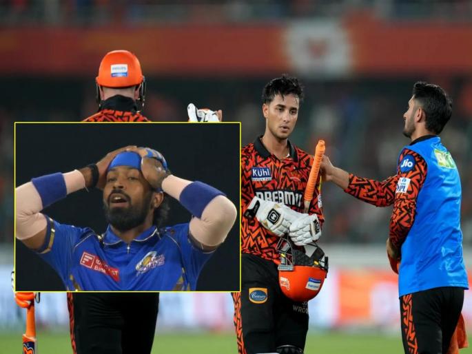 Abhishek Sharma, Travis Head and Henrik Klaassen played a superb knock for Sunrisers Hyderabad as Hardik Pandya's Mumbai Indians set a target of 278 for victory | IPL 2024 SRH vs MI: RECORD: यजमान तुटून पडले! मुंबईसमोर २७८ धावांचे आव्हान; हार्दिकने डोक्याला हात लावला