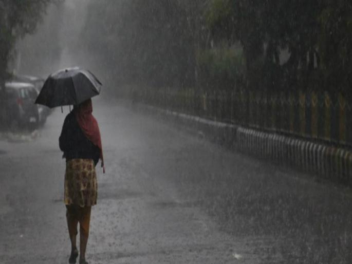 Red alert in Ratnagiri district for tomorrow, Orange alert in Mumbai, Thane, Palghar and Raigad districts | कोकणात उद्या दमदार पाऊस! रत्नागिरी जिल्ह्याला 'रेड' तर ५ जिल्ह्यांना 'यलो' अलर्ट Red alert in Ratnagiri district for tomorrow, Orange alert in Mumbai, Thane, Palghar and Raigad districts | कोकणात उद्या दमदार पाऊस! रत्नागिरी जिल्ह्याला 'रेड' तर ५ जिल्ह्यांना 'यलो' अलर्ट