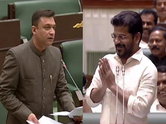 Telangana Chief Minister Revanth Reddy's offer to AIMIM MLA Akbaruddin Owaisi | मुख्यमंत्री रेवंत रेड्डी यांची अकबरुद्दीन ओवेसींना उपमुख्यमंत्रिपदाची ऑफर; पण ठेवली ही अट... Telangana Chief Minister Revanth Reddy's offer to AIMIM MLA Akbaruddin Owaisi | मुख्यमंत्री रेवंत रेड्डी यांची अकबरुद्दीन ओवेसींना उपमुख्यमंत्रिपदाची ऑफर; पण ठेवली ही अट...