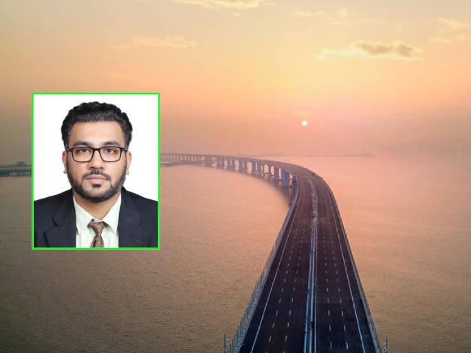 Young bank Employee from Pune Alex Regi Commits Suicide jumps into water from Atal Setu; Ended his life  | खळबळजनक! पुण्याच्या तरुण बँकरने अटल सेतूवरून पाण्यात उडी मारली; आयुष्य संपविले  Young bank Employee from Pune Alex Regi Commits Suicide jumps into water from Atal Setu; Ended his life  | खळबळजनक! पुण्याच्या तरुण बँकरने अटल सेतूवरून पाण्यात उडी मारली; आयुष्य संपविले