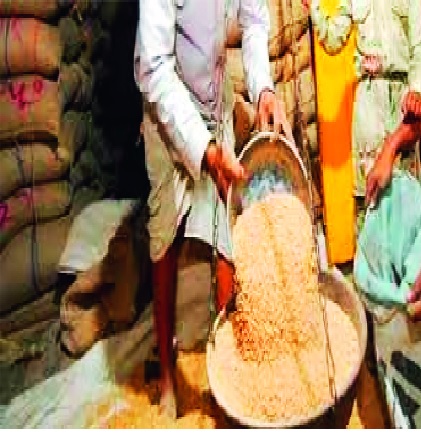 Ration grains till the last day of the month | महिन्याच्या शेवटच्या दिवसापर्यंत रेशनचे धान्य