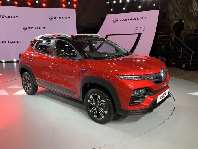 unveiling of a compact SUV Renault Kiger; see features | Renault Kwid पेक्षा मोठी कॉम्पॅक्ट एसयुव्ही सादर; जाणून घ्या फिचर्स unveiling of a compact SUV Renault Kiger; see features | Renault Kwid पेक्षा मोठी कॉम्पॅक्ट एसयुव्ही सादर; जाणून घ्या फिचर्स