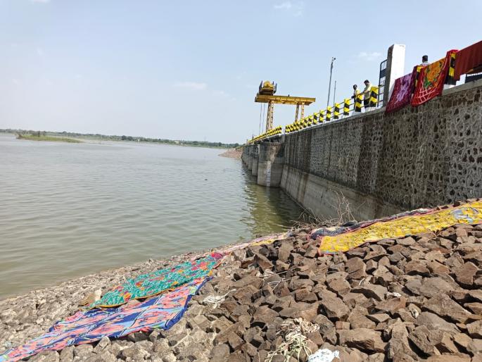 Only 24.85 percent water storage in Rena medium project | चिंताजनक! रेणा मध्यम प्रकल्पात केवळ २४.८५ टक्के जलसाठा Only 24.85 percent water storage in Rena medium project | चिंताजनक! रेणा मध्यम प्रकल्पात केवळ २४.८५ टक्के जलसाठा