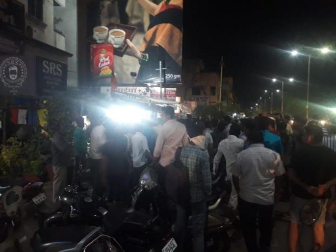 Chaos of goons near Reshimbagh ground: stones pelting, Panic | नागपुरातील रेशिमबाग मैदानाजवळ समाजकंटकांचा उपद्रव : दगडफेकीमुळे दहशत, तणाव