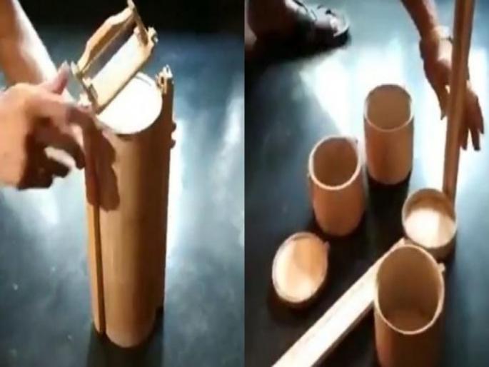 Manipur organisation makes eco-friendly bamboo tiffin carriers. Internet is impressed | जबरदस्त! पर्यावरण आणि आरोग्यासाठी फायदेशीर बांबूचा खास टिफिन, व्हिडीओ पाहून खूश झाले लोक.... Manipur organisation makes eco-friendly bamboo tiffin carriers. Internet is impressed | जबरदस्त! पर्यावरण आणि आरोग्यासाठी फायदेशीर बांबूचा खास टिफिन, व्हिडीओ पाहून खूश झाले लोक....