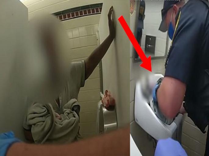 Woman gave birth to dead baby girl while urinating at railway station then officers did this magic giving cpr | कडक सल्यूट! रेल्वे स्टेशनच्या टॉयलेटमध्ये महिलेने दिला मृत बाळाला जन्म, पोलिसांनी 'असं' दिलं जीवनदान! Woman gave birth to dead baby girl while urinating at railway station then officers did this magic giving cpr | कडक सल्यूट! रेल्वे स्टेशनच्या टॉयलेटमध्ये महिलेने दिला मृत बाळाला जन्म, पोलिसांनी 'असं' दिलं जीवनदान!